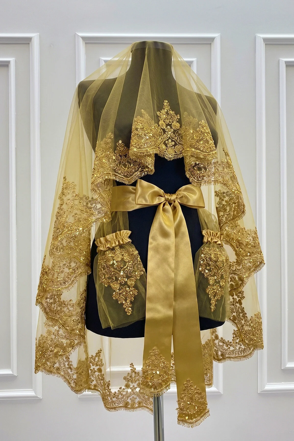 Tel Kırma Model Gelin Duvağı - 2