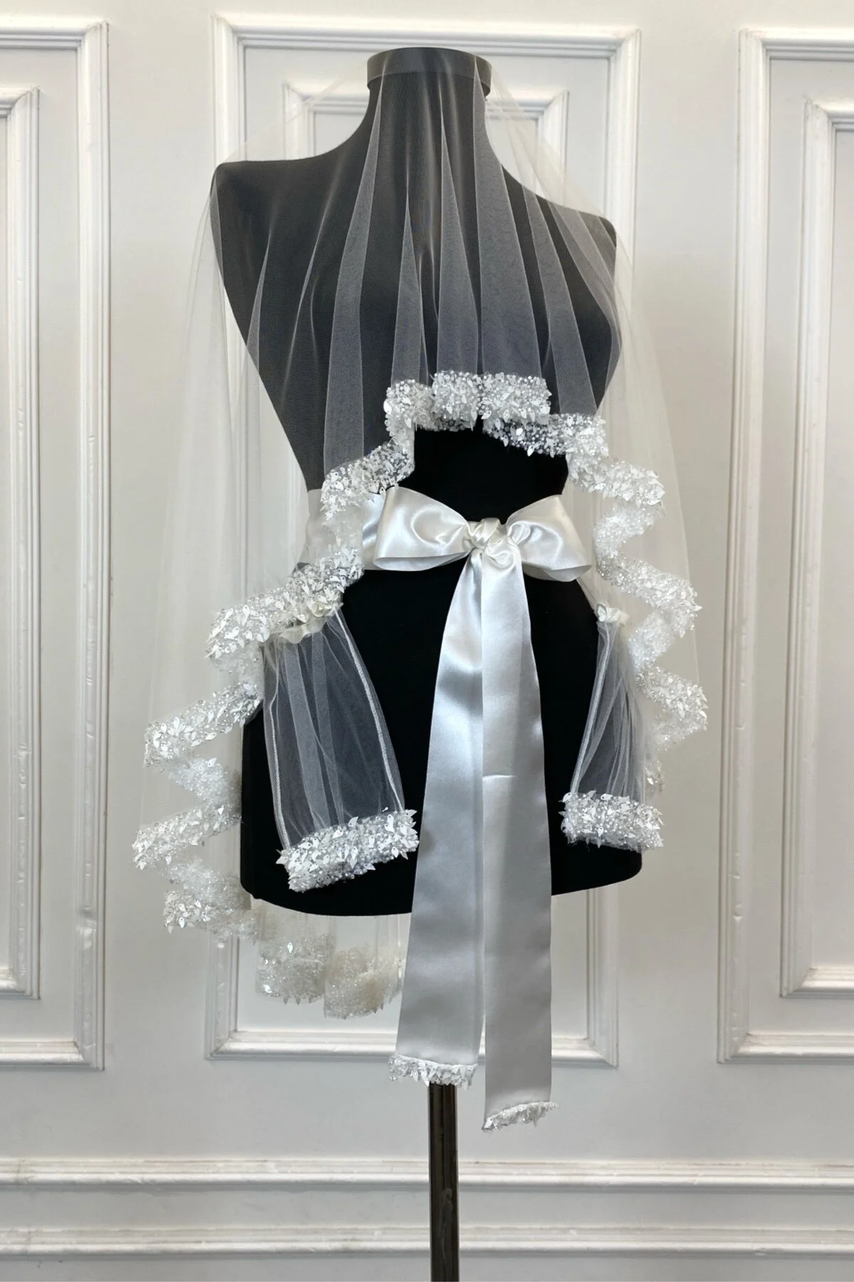 Yaprak Model Gelin Duvağı - 1